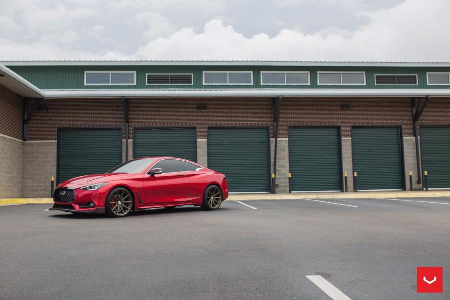  Infiniti Q60 2.0t on Vossen Wheels (VFS10) 2017 года  (фото 32 из 42)